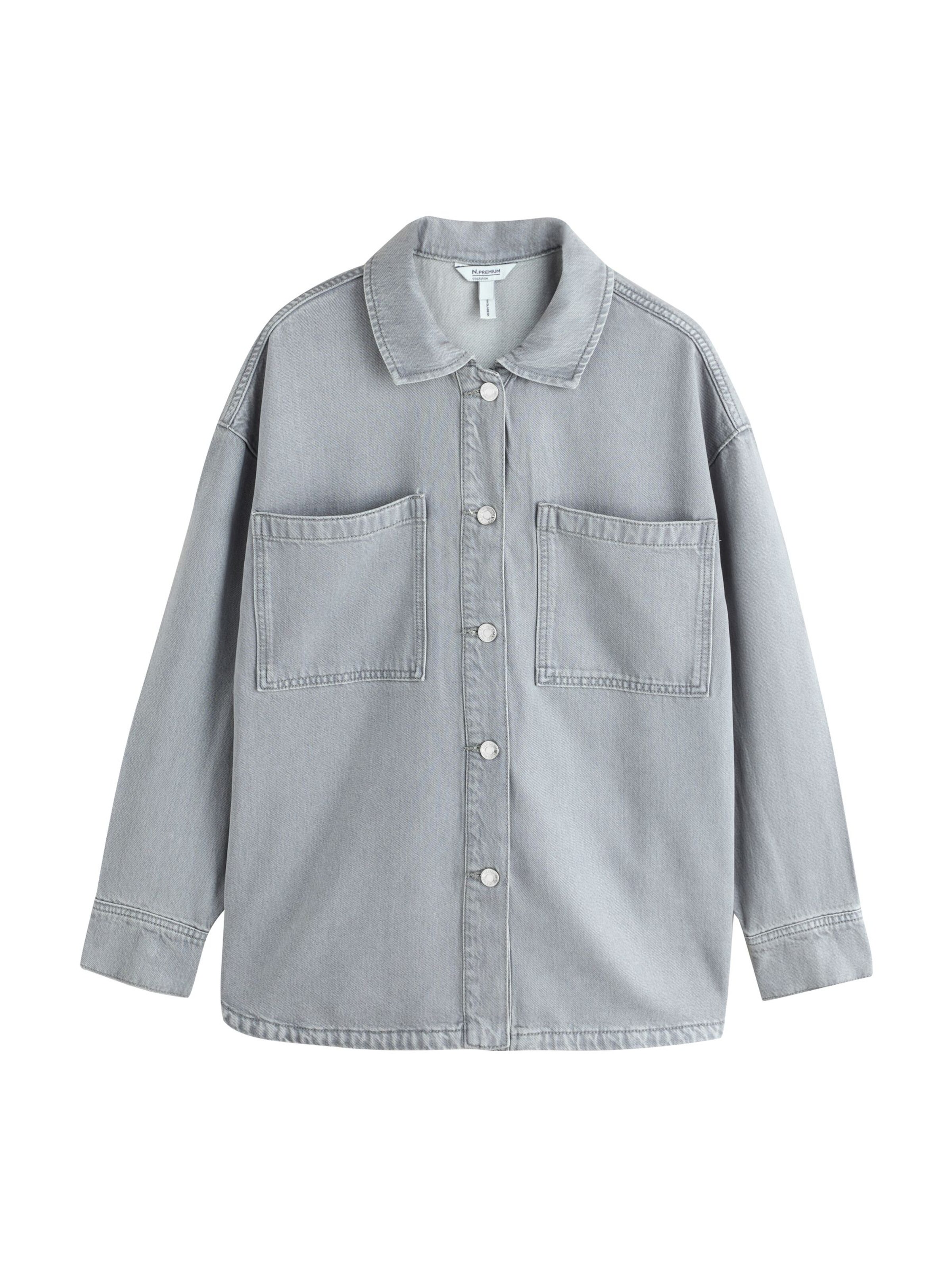 Next Blouse in Grey: front