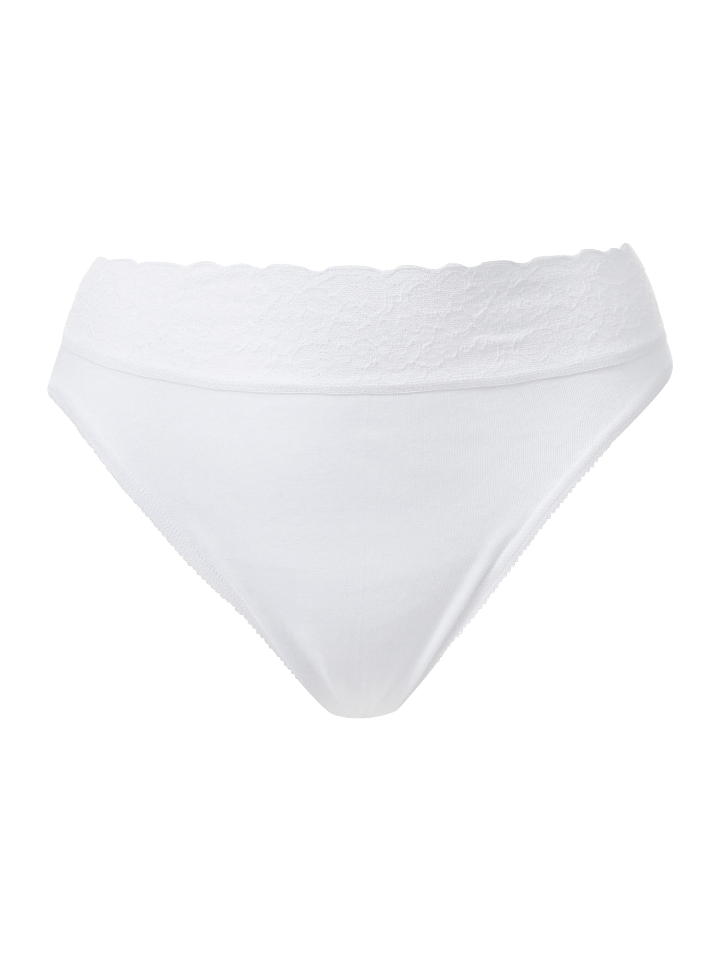 Slip CALIDA en blanc : devant
