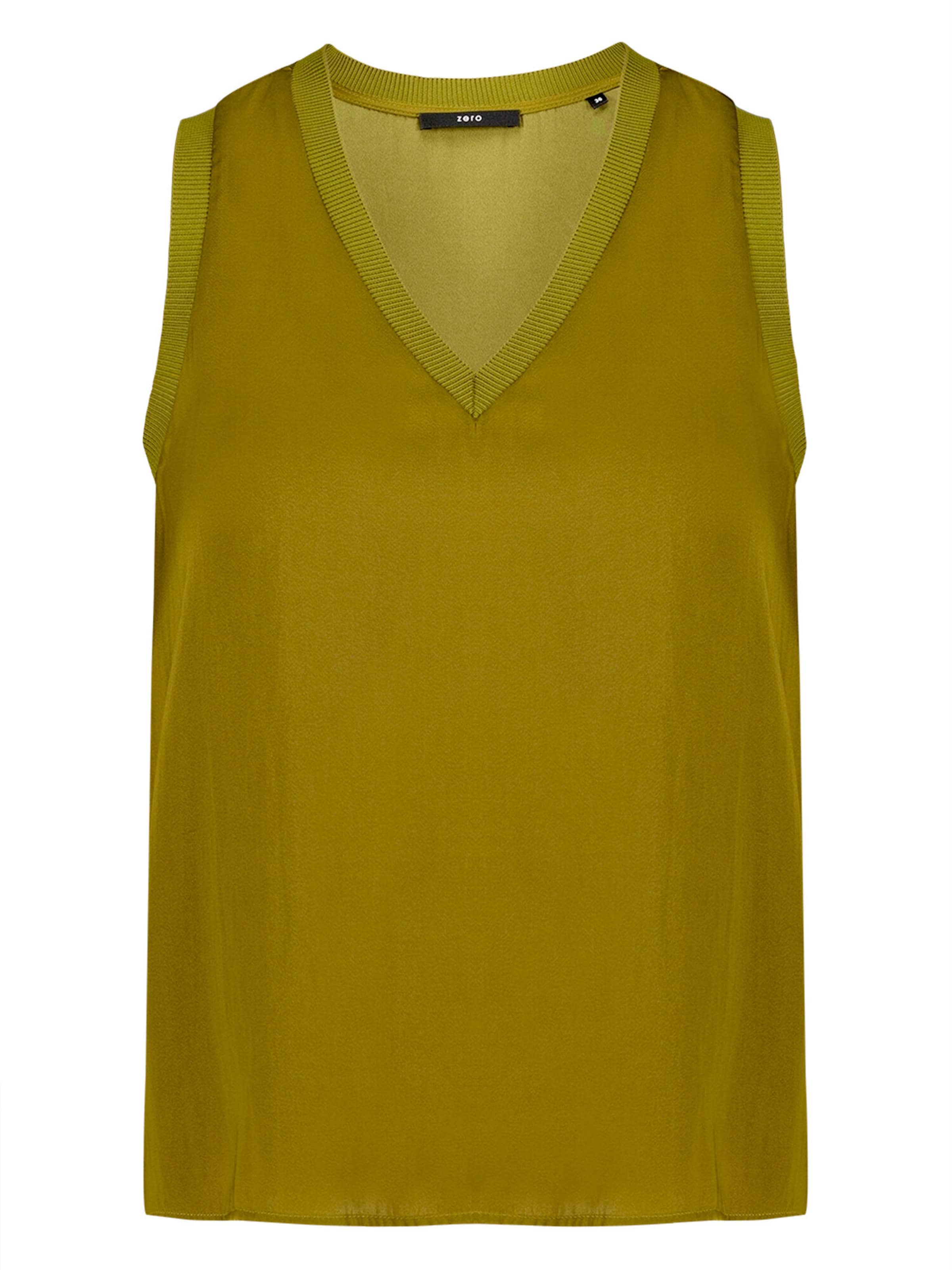 zero Blouse in Green: front