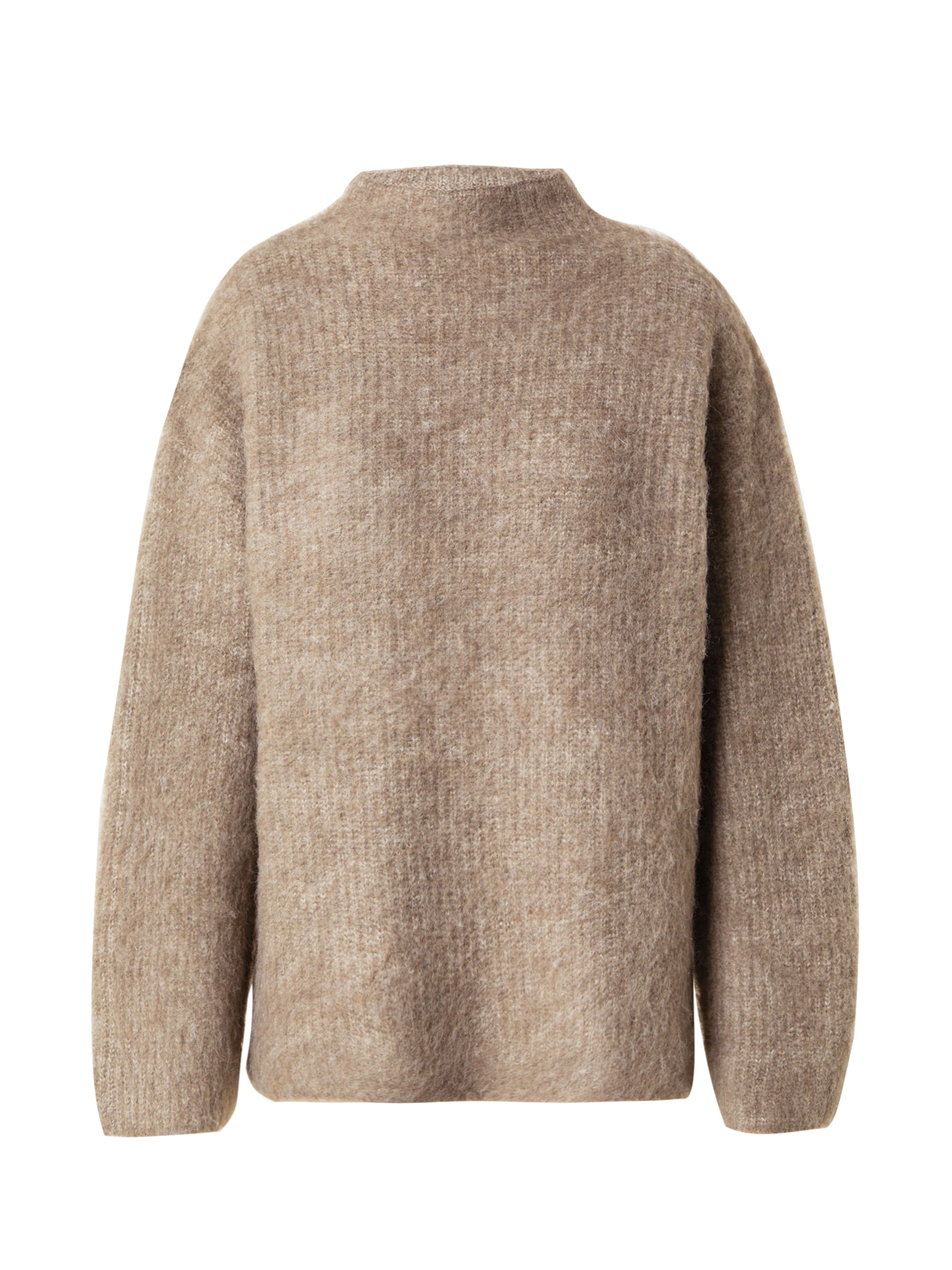 PIECES Pulover 'PCMALA' | rjava barva: sprednja stran