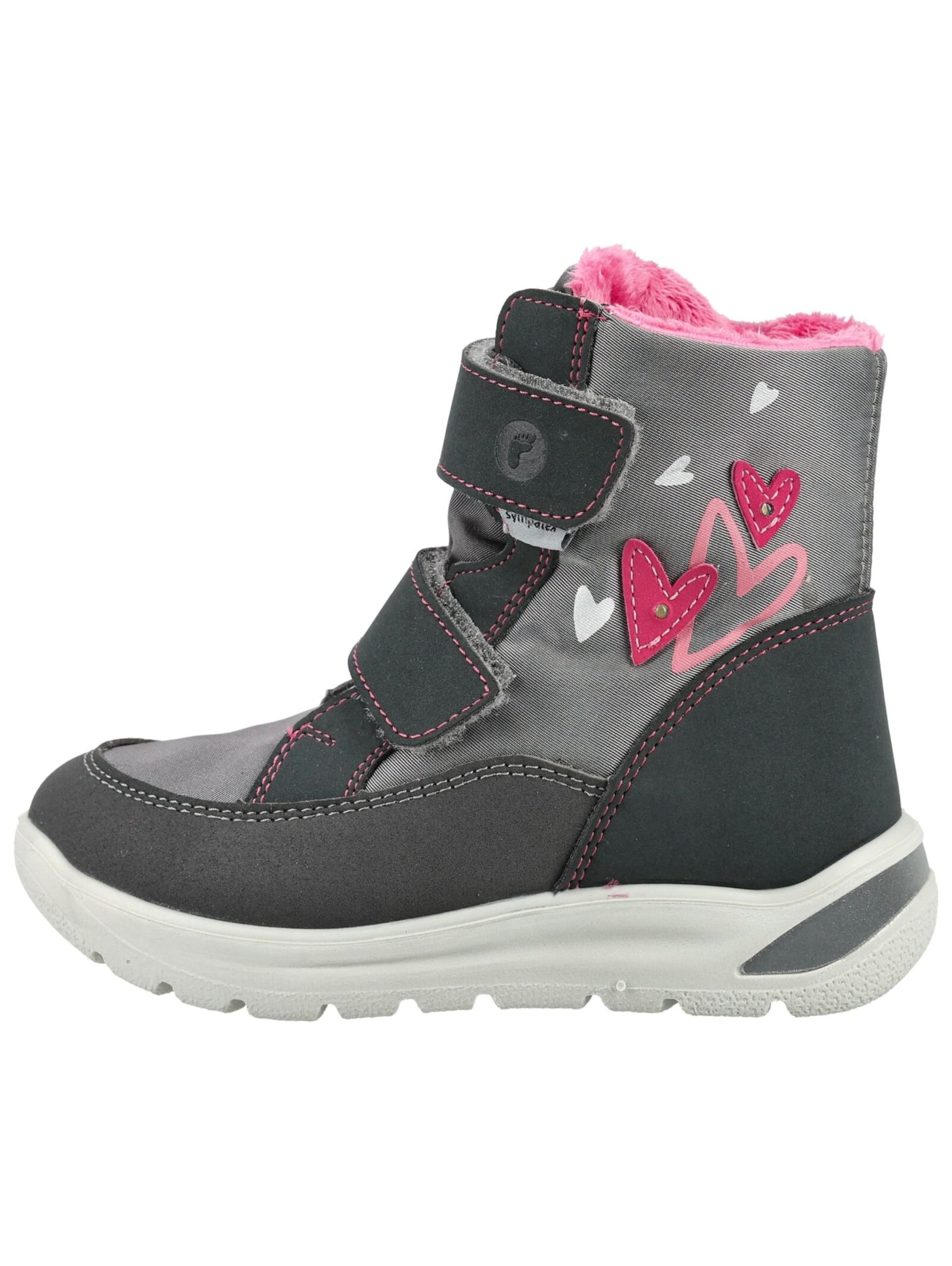 Bottes RICOSTA en gris : sur le côté