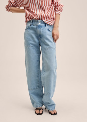 MANGO Loosefit Jeans 'Emily' i blå: framsida