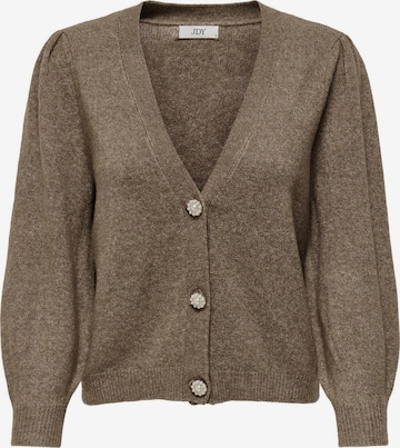 JDY Knit Cardigan in Brown: front