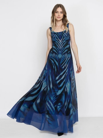 JIORO Kleid 'SHADES OF BLUE'‌‌‌‌‌‌ in Blau