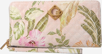 GUESS Wallet 'Nerina' in Pink: front