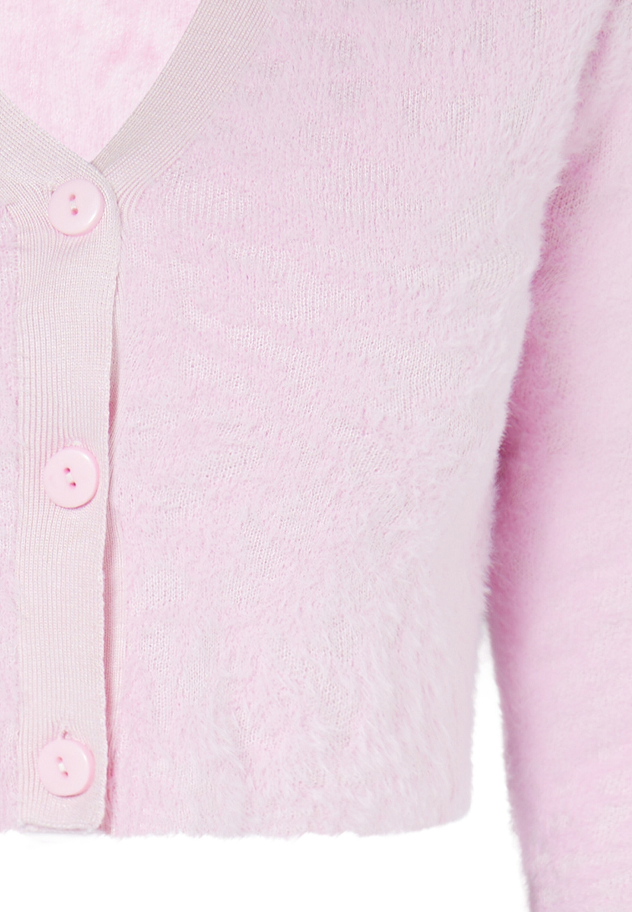 swirly Πλεκτή ζακέτα σε ροζ