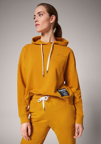 comma casual identity Sweatshirt in Yellow: front