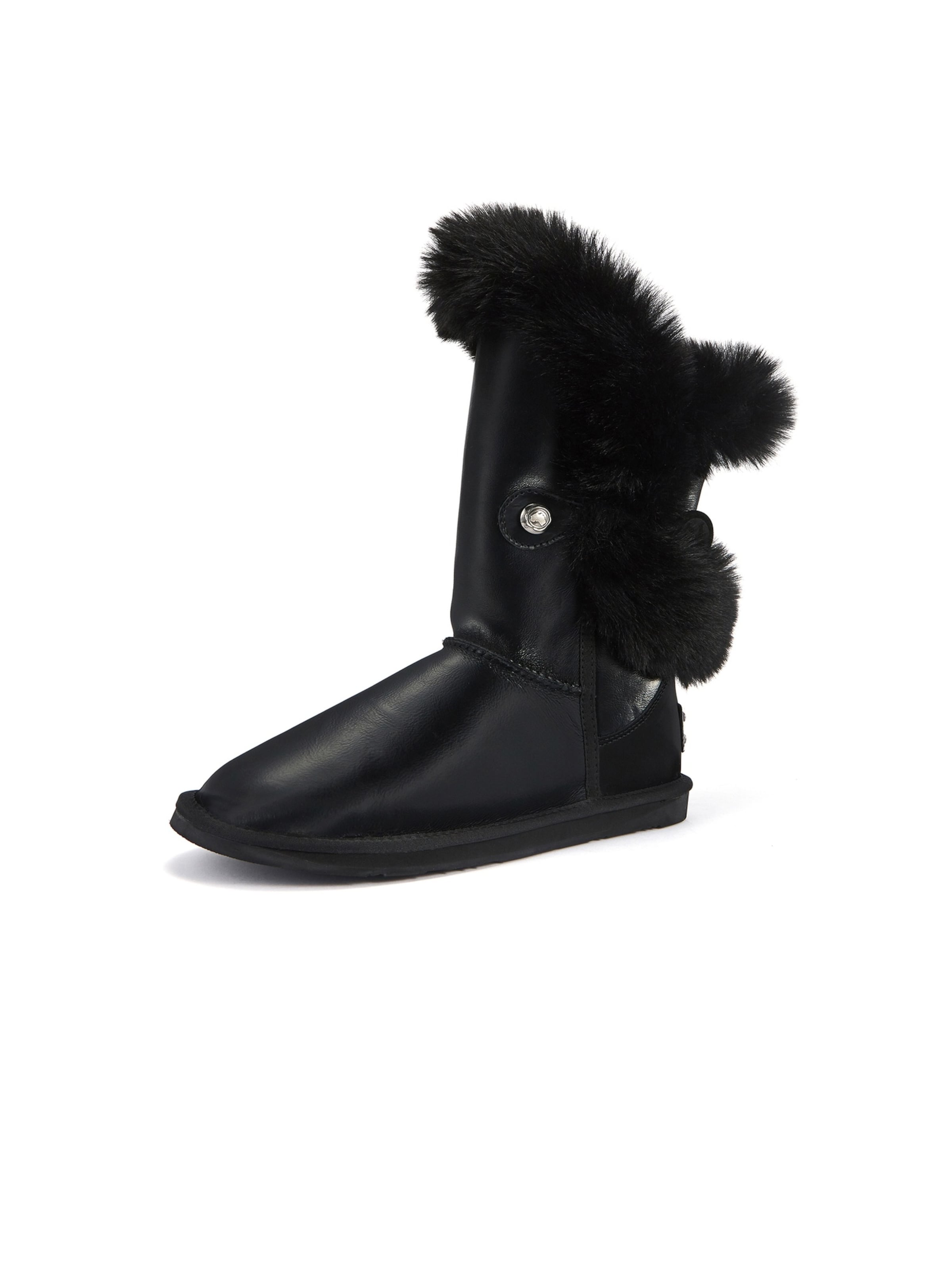 Bottines 'Nordic Short' Australia Luxe Collective en noir : devant