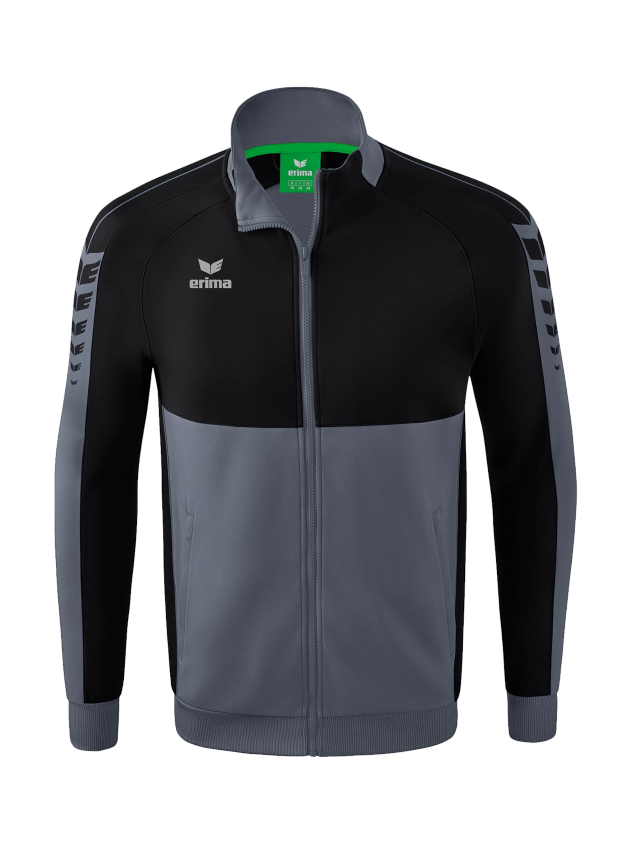ERIMA Sportjacke in Grau: Vorderseite