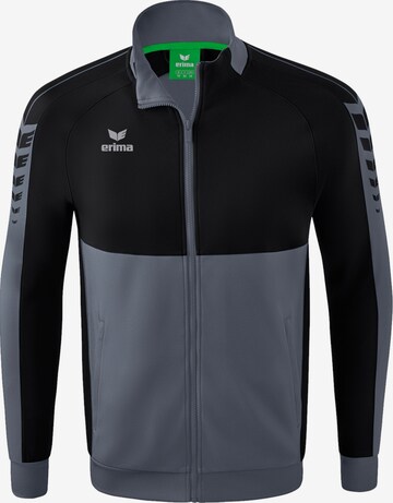 ERIMA Athletic Jacket in Grey: front