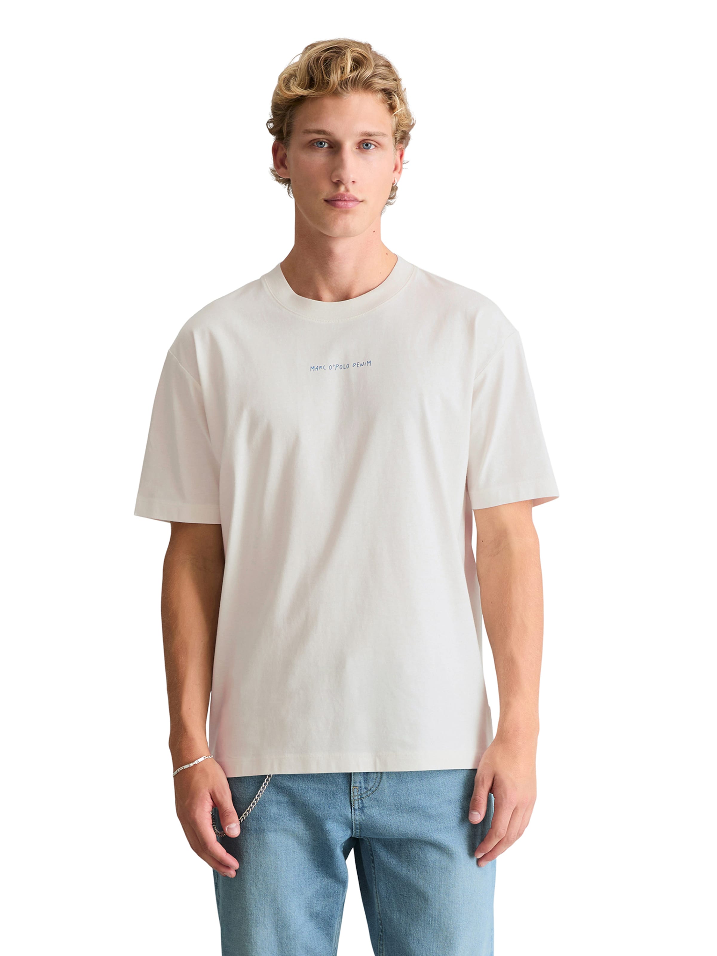 Marc O'Polo DENIM Shirt in Beige: front