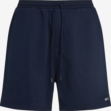 Tommy Jeans Широка кройка Панталон в синьо: отпред