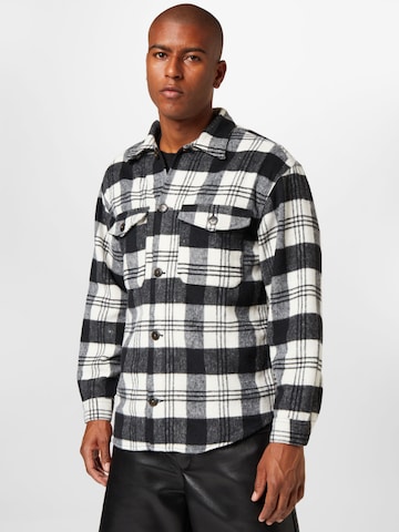 JACK & JONES Regular fit Button Up Shirt 'Rolly' in Blue: front