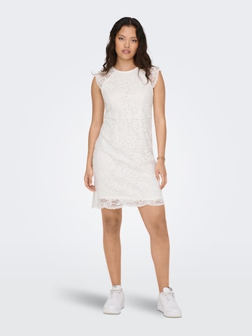 ONLY - Vestido 'ARZINA' en blanco