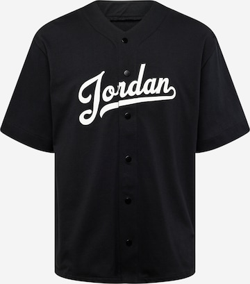 Comfort fit Camicia di Jordan in nero: frontale
