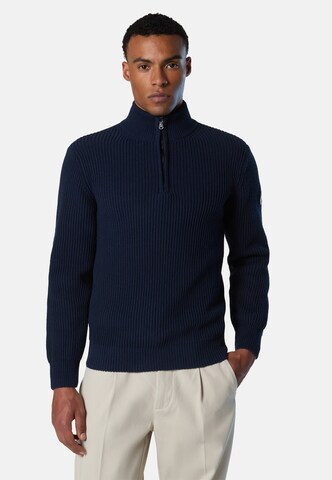 North Sails Pullover in Blau: Vorderseite