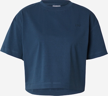 T-shirt fonctionnel 'Everyday' ICANIWILL en bleu : devant