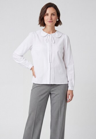 Chemisier Usha en blanc