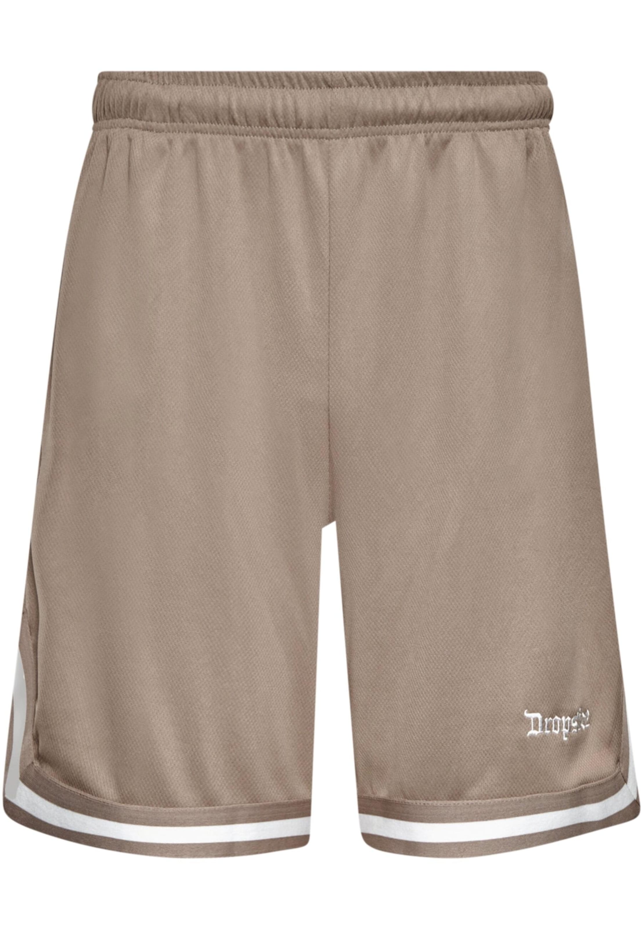 Dropsize Pants in Beige: front