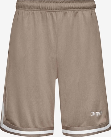 Dropsize Pants in Beige: front