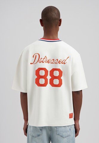 Dstrezzed T-Shirt 'Champ' in Weiß: Vorderseite