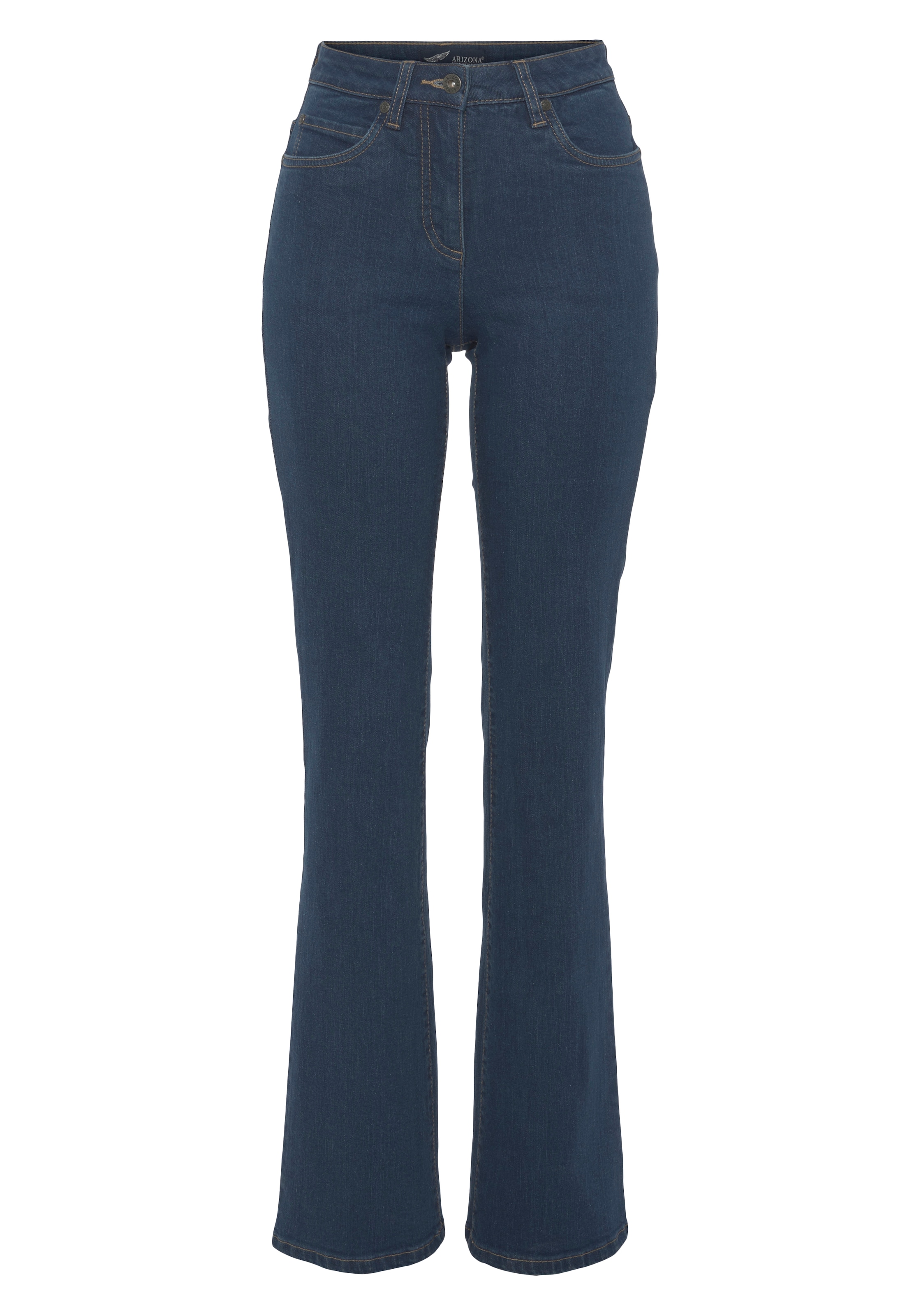 ARIZONA Bootcut Jeans in Blau: Vorderseite