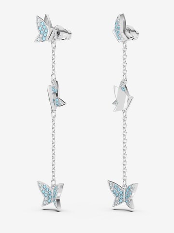 Boucles d'oreilles 'LILIA' Swarovski en argent