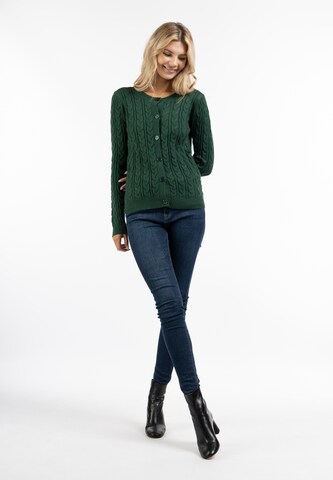 Cardigan usha BLUE LABEL en vert