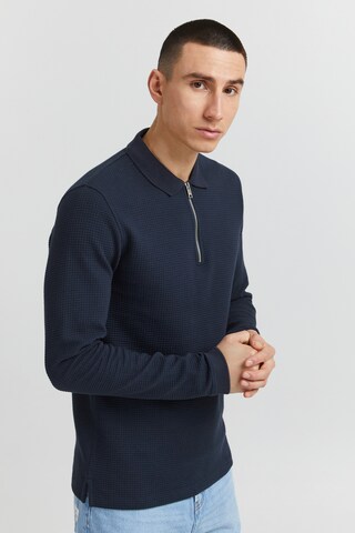 !Solid - Camisa 'Brogan' em azul: frente