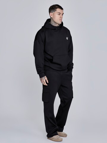 Sweat-shirt 'Essentials' SikSilk en noir