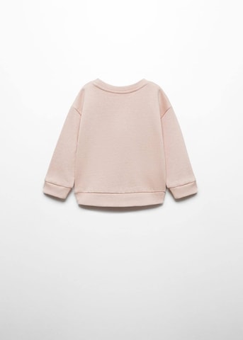 Sweat-shirt 'Team' MANGO KIDS en rose