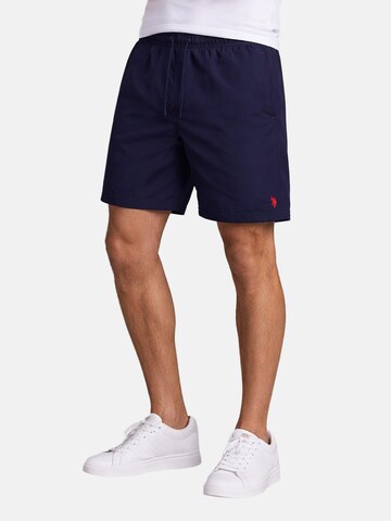 U.S. POLO ASSN. Regular Badeshorts in Blau: Vorderseite