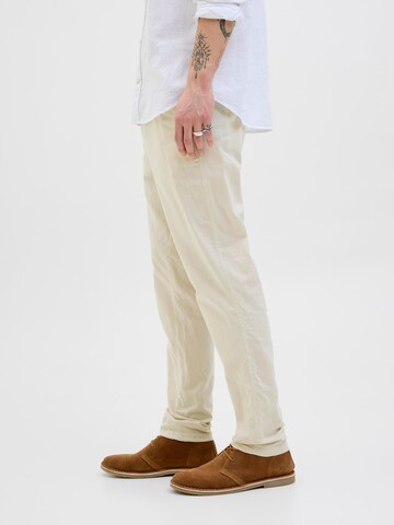 Effilé Pantalon chino 'JPSTAce JJSummer' JACK & JONES en gris