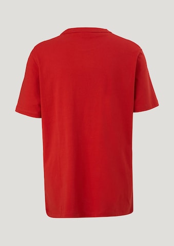 s.Oliver Men Tall Sizes T-Shirt in Rot