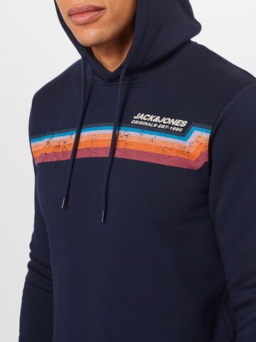 JACK & JONES Sweatshirt 'Tylers' in Blauw