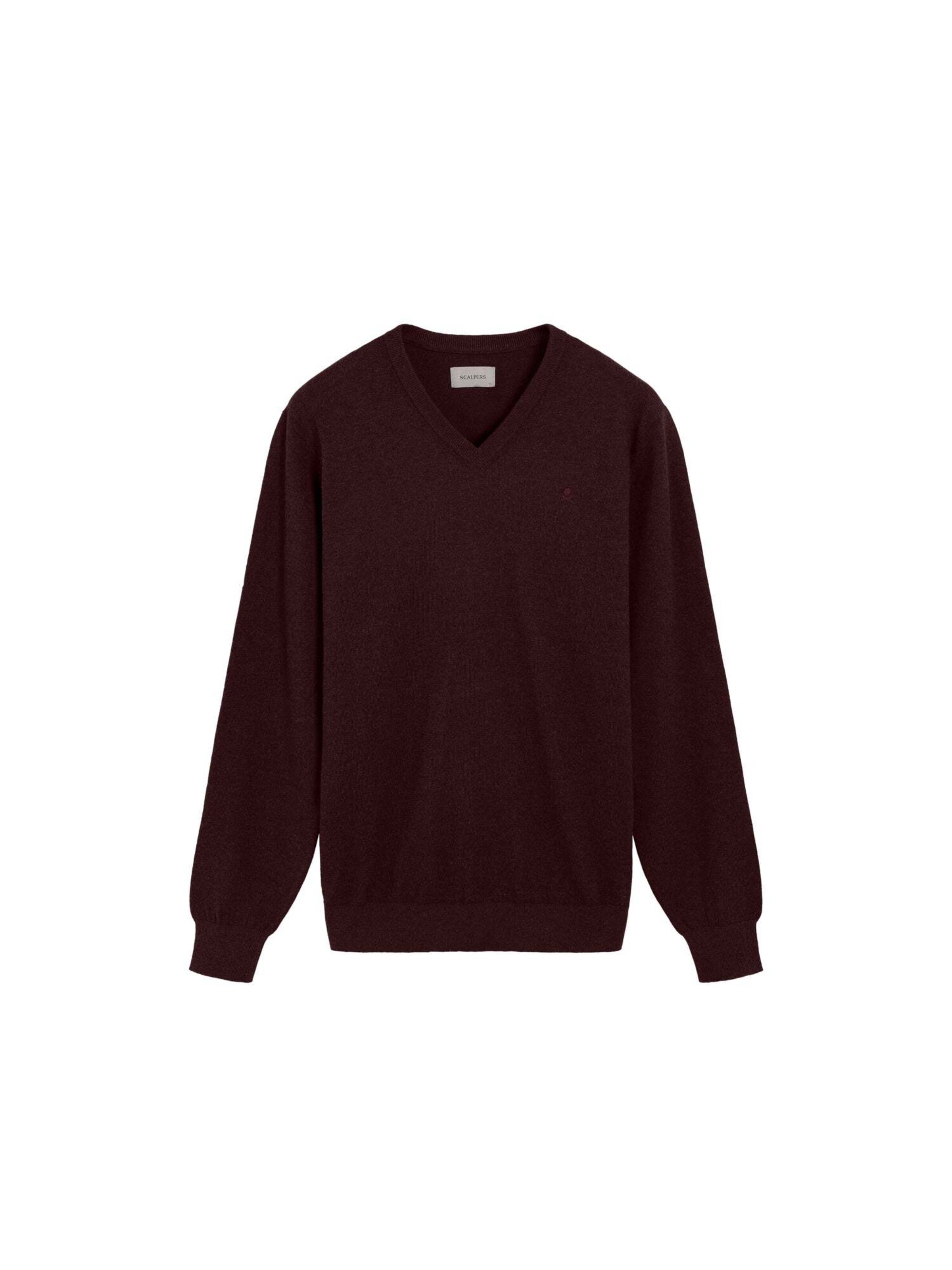 Scalpers Pullover in Rot: Vorderseite
