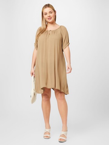 KAFFE CURVE Tunic 'Ami' in Beige