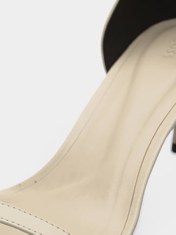 Sandales à lanières 'Gracey' BOSS en beige