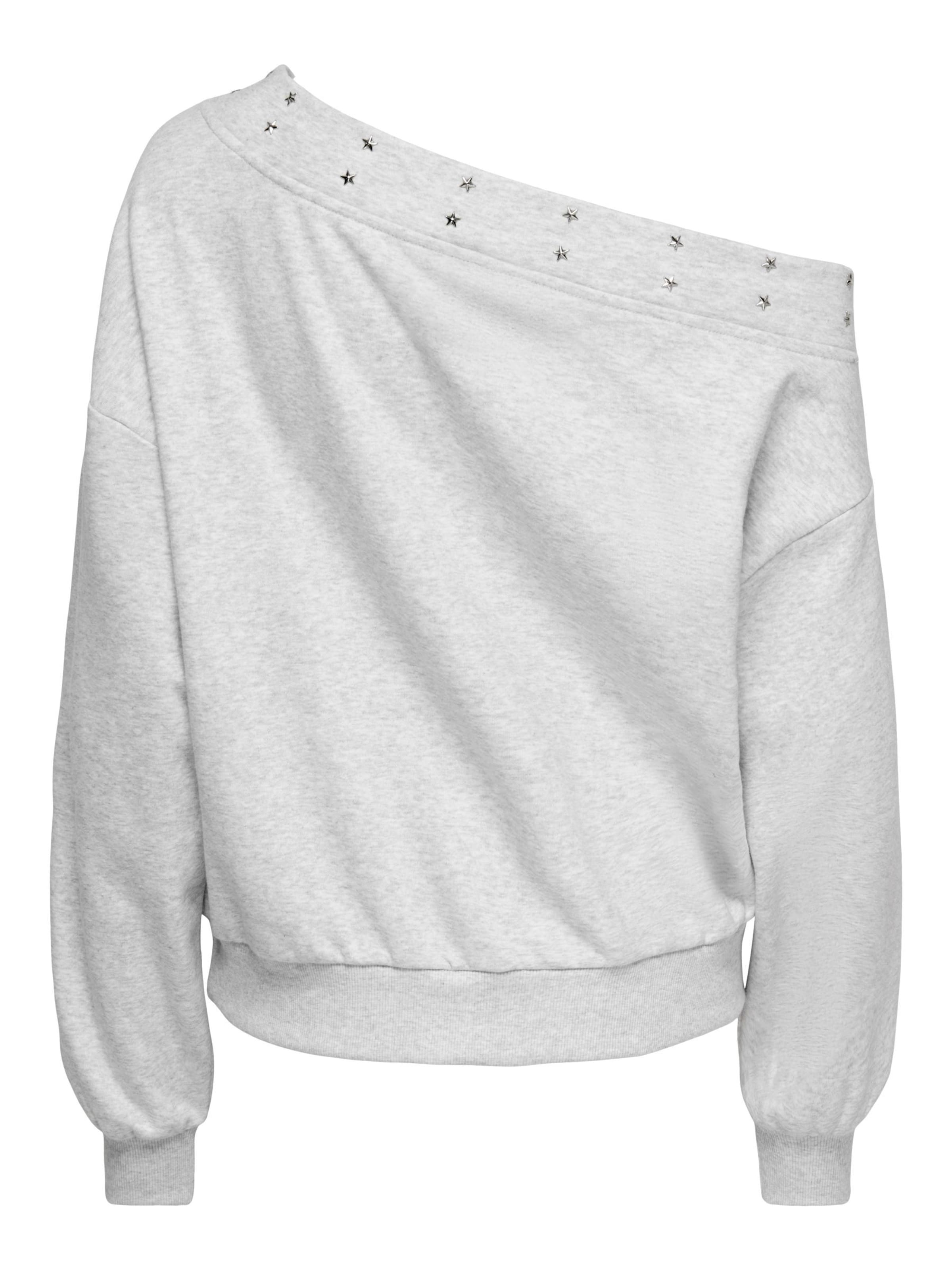ONLY Sweatshirt i grå