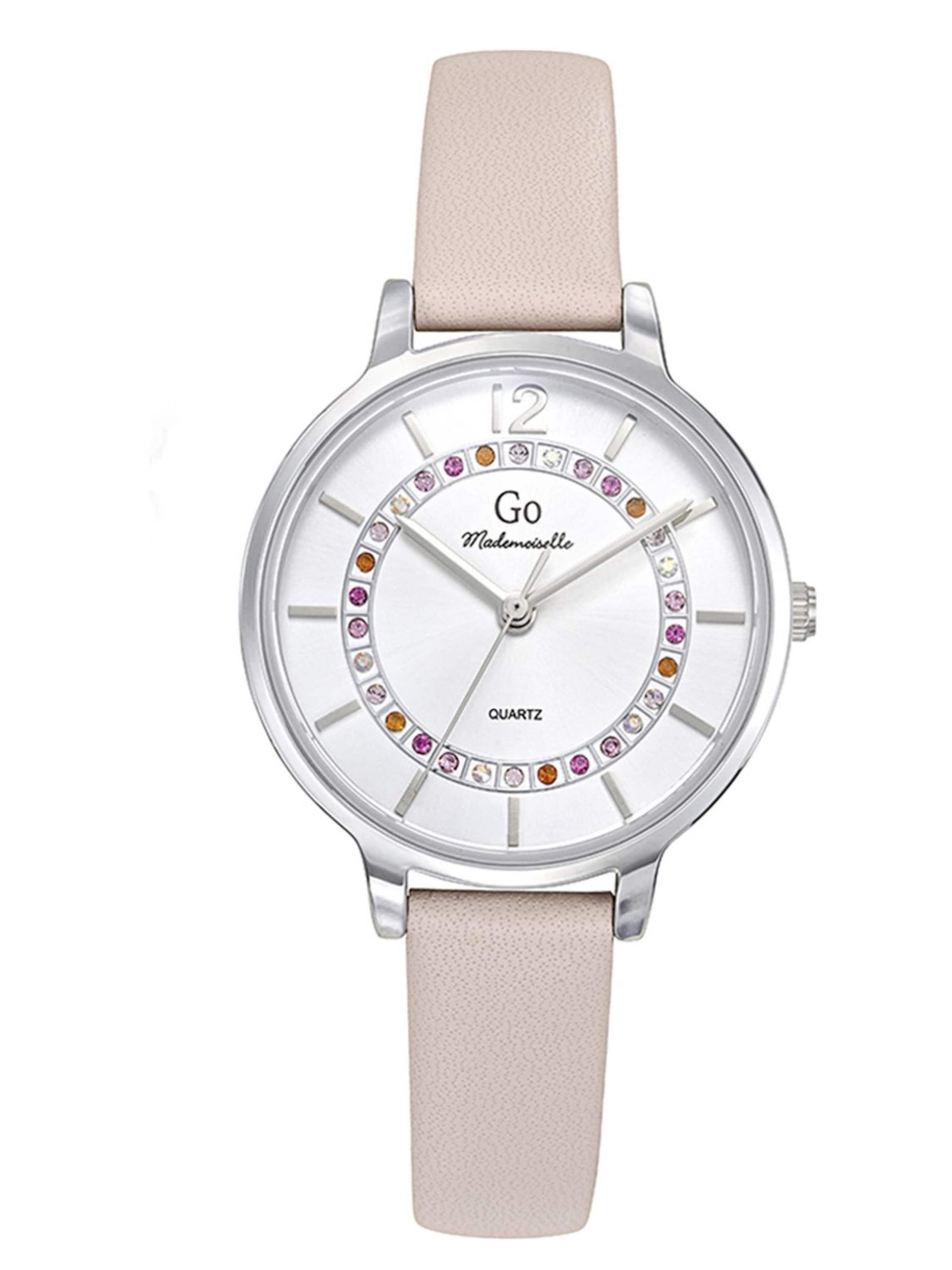 Orologio analogico di GO GirlOnly in argento: frontale