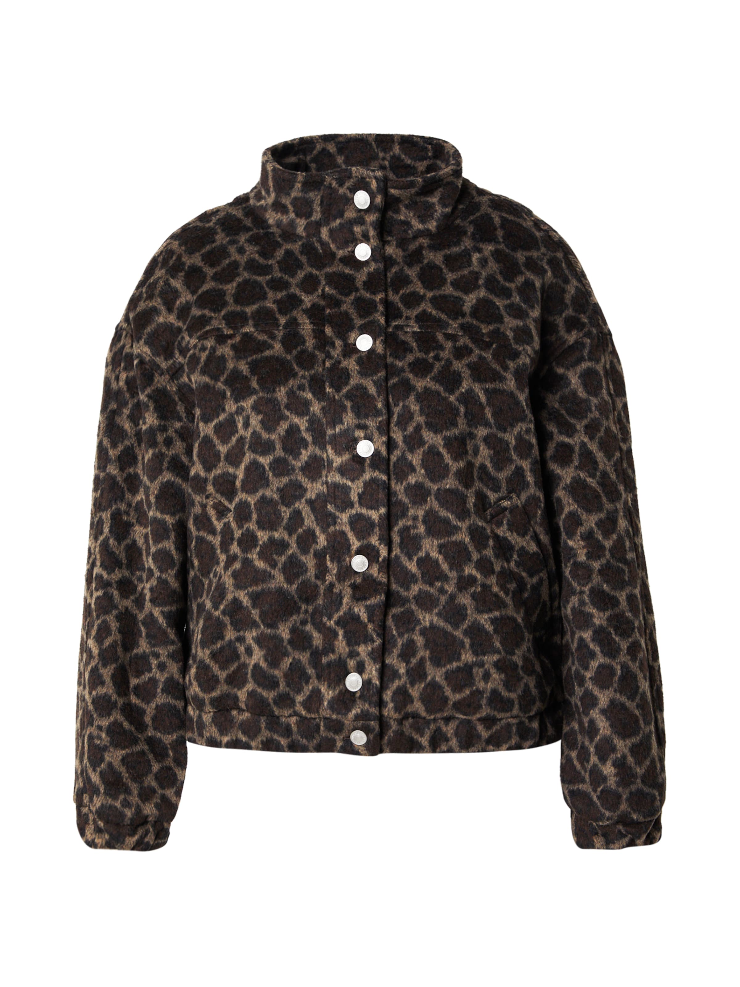 ONLY Carmakoma Преходно яке в кафяво: отпред