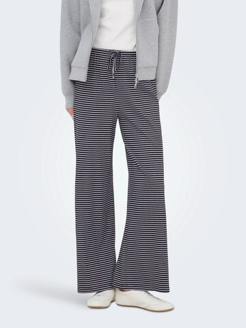 ONLY Loose fit Pants 'ONLSAGA' in Black: front