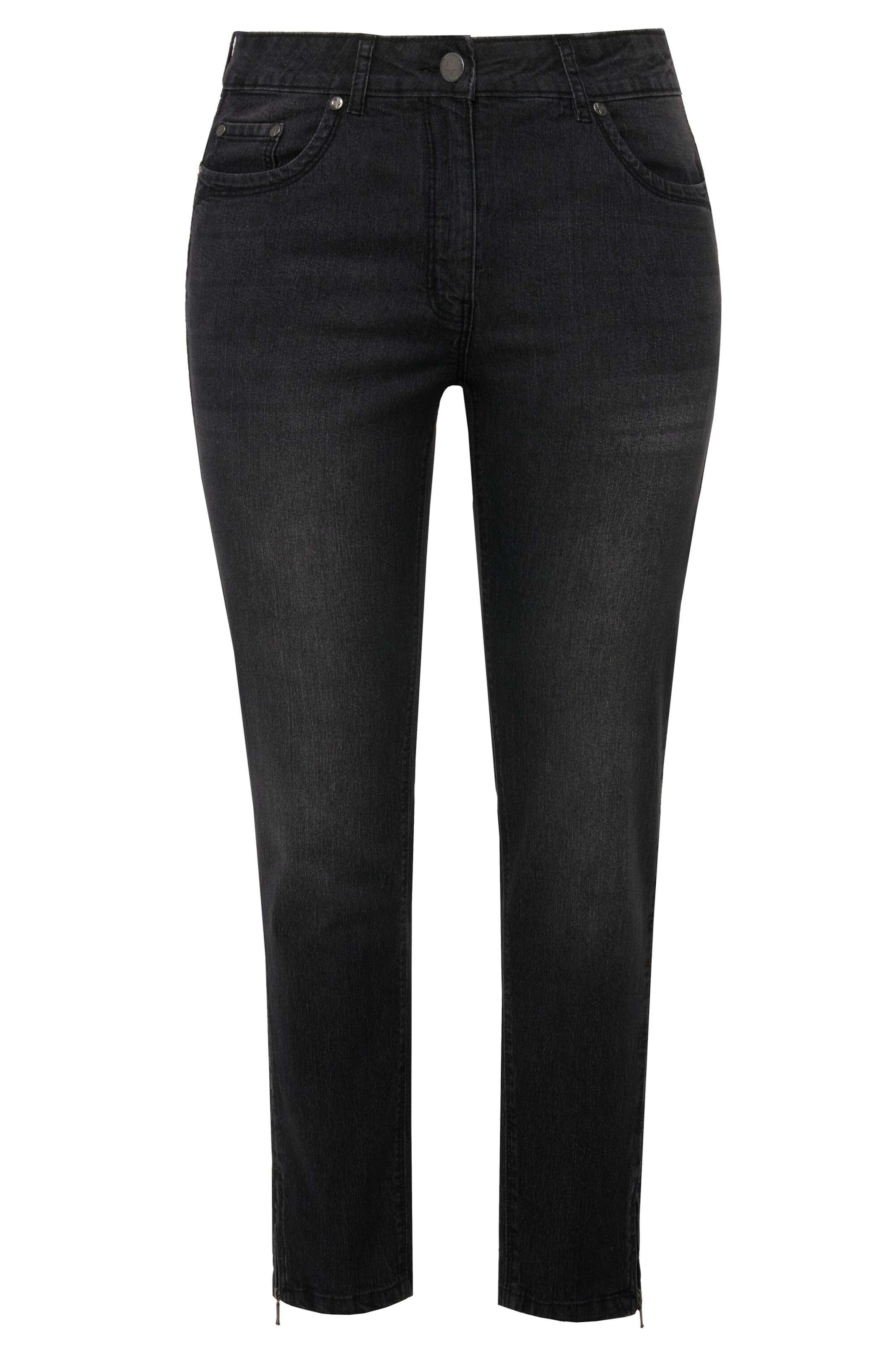 Angel of Style Jeans in Zwart: voorkant