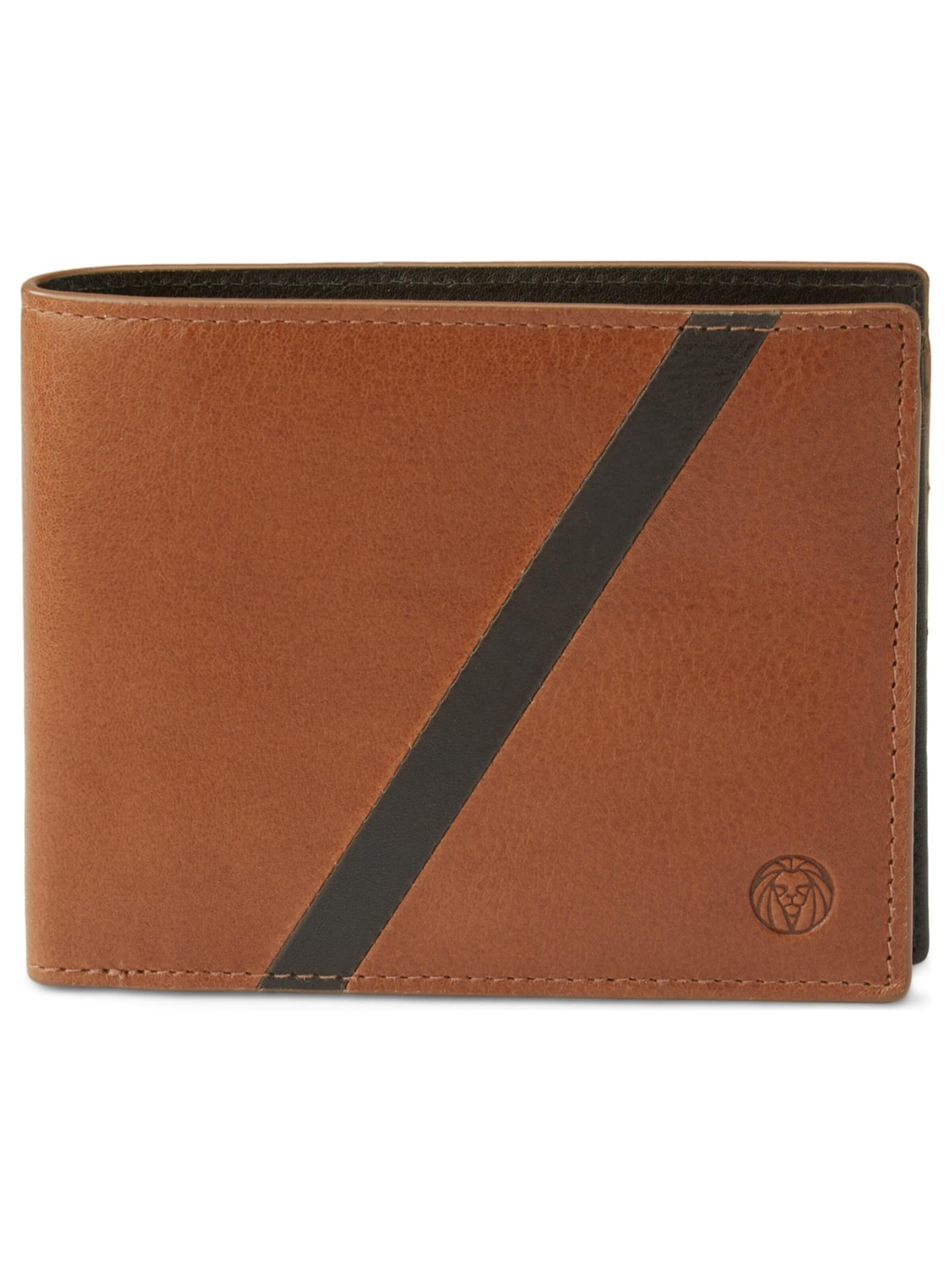 Lucleon Wallet 'Lind' in Brown