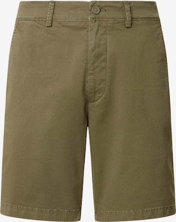 Pantaloni chino 'REGULAR' di Pepe Jeans in verde: frontale