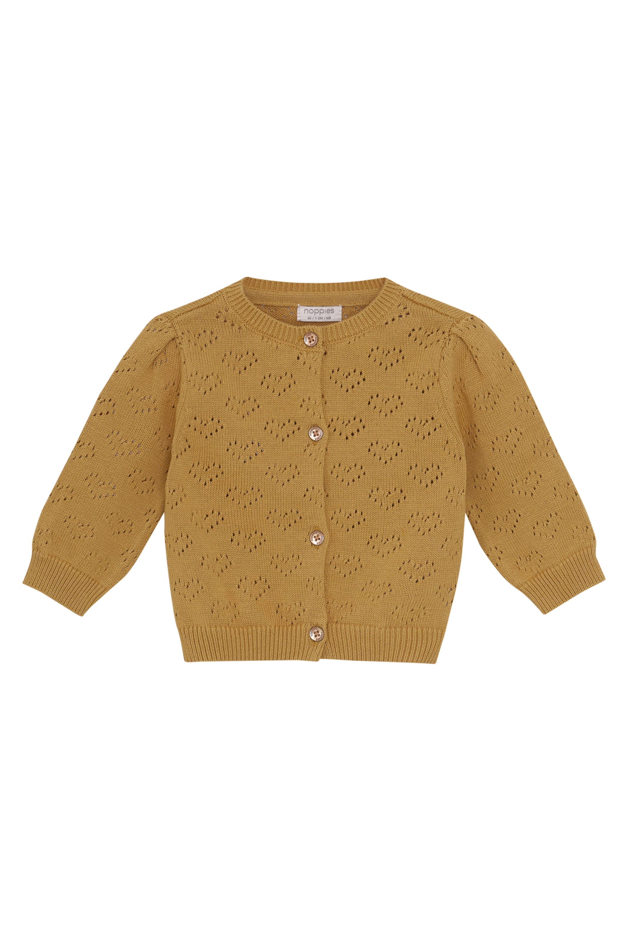 Noppies Kampsun 'Terryville', värv kollane: eest vaates