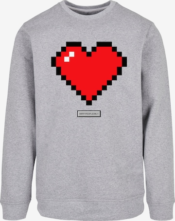 F4NT4STIC Sweatshirt in Grau: Vorderseite