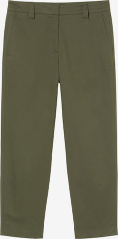Pantaloni chino 'Kalni' di Marc O'Polo in verde: frontale
