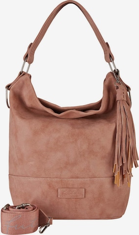 Fritzi aus Preußen Schoudertas 'Fritzi' in Bruin: voorkant