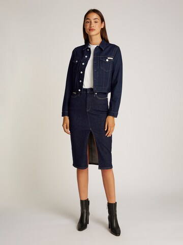 Calvin Klein Jeans Демисезонная куртка в Синий
